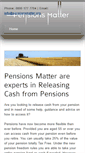 Mobile Screenshot of pensionsmatter.org